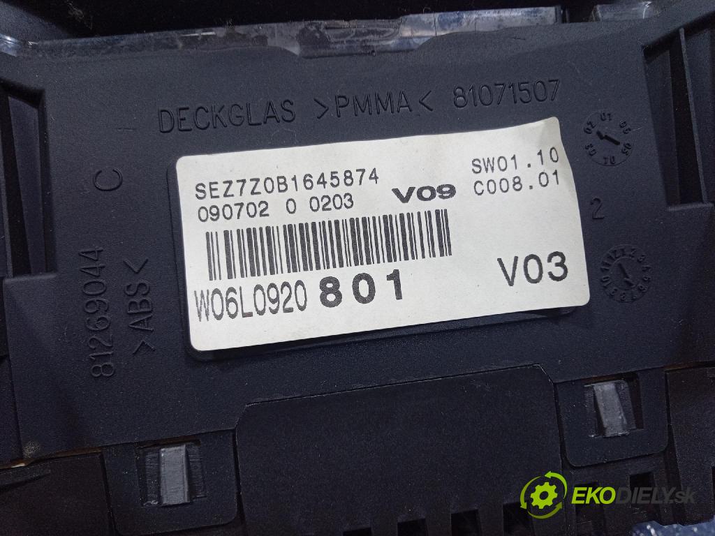 Seat Ibiza 1.4 2002 Přístrojová deska 6L0920801
