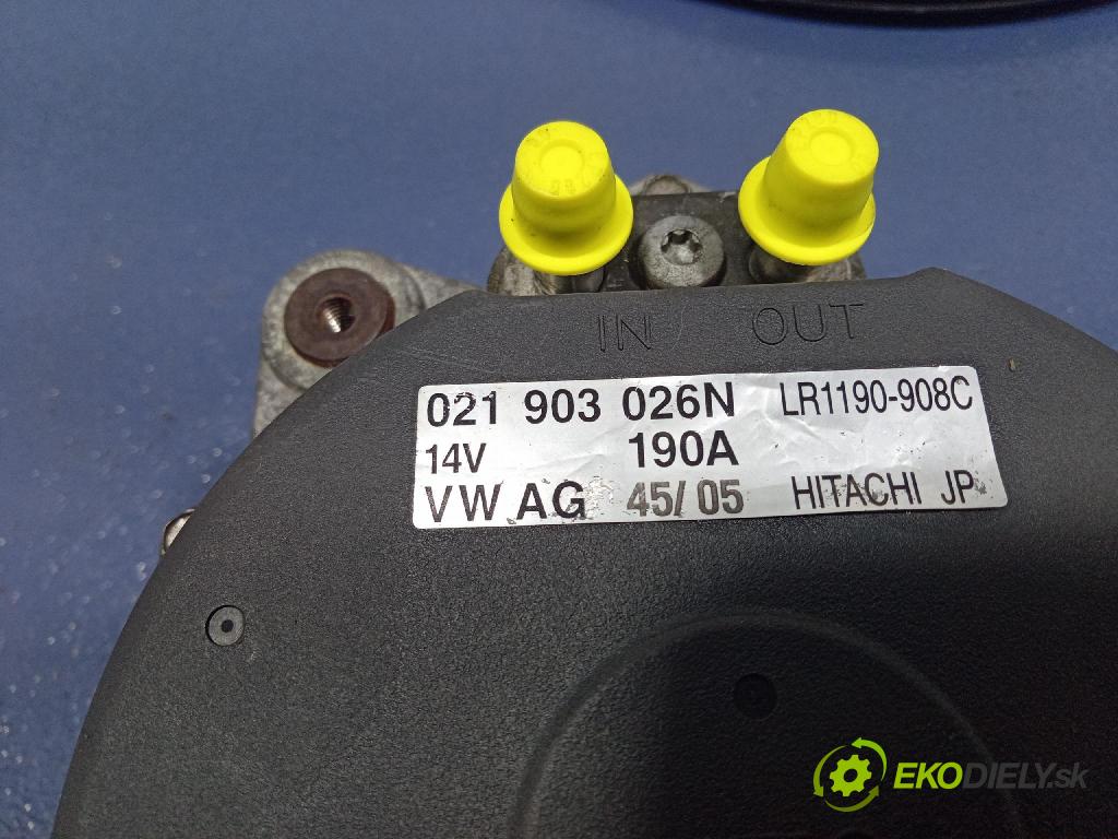 Vw Phaeton 2006 Alternator 021903026N