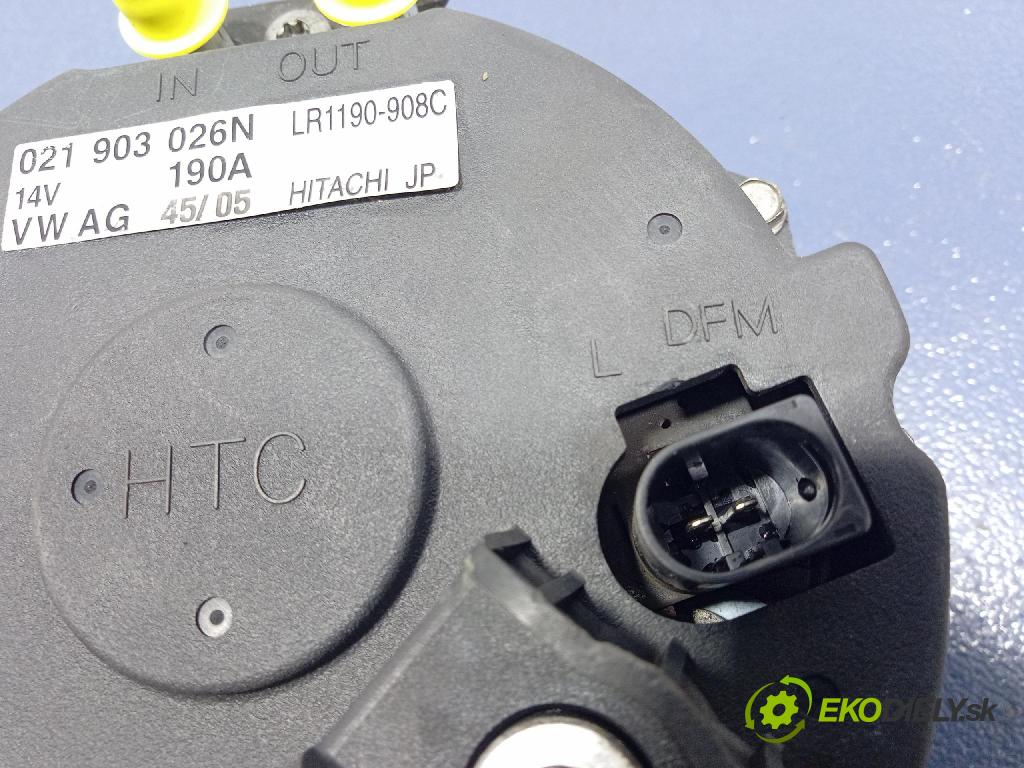 Vw Phaeton 2006 Alternator 021903026N