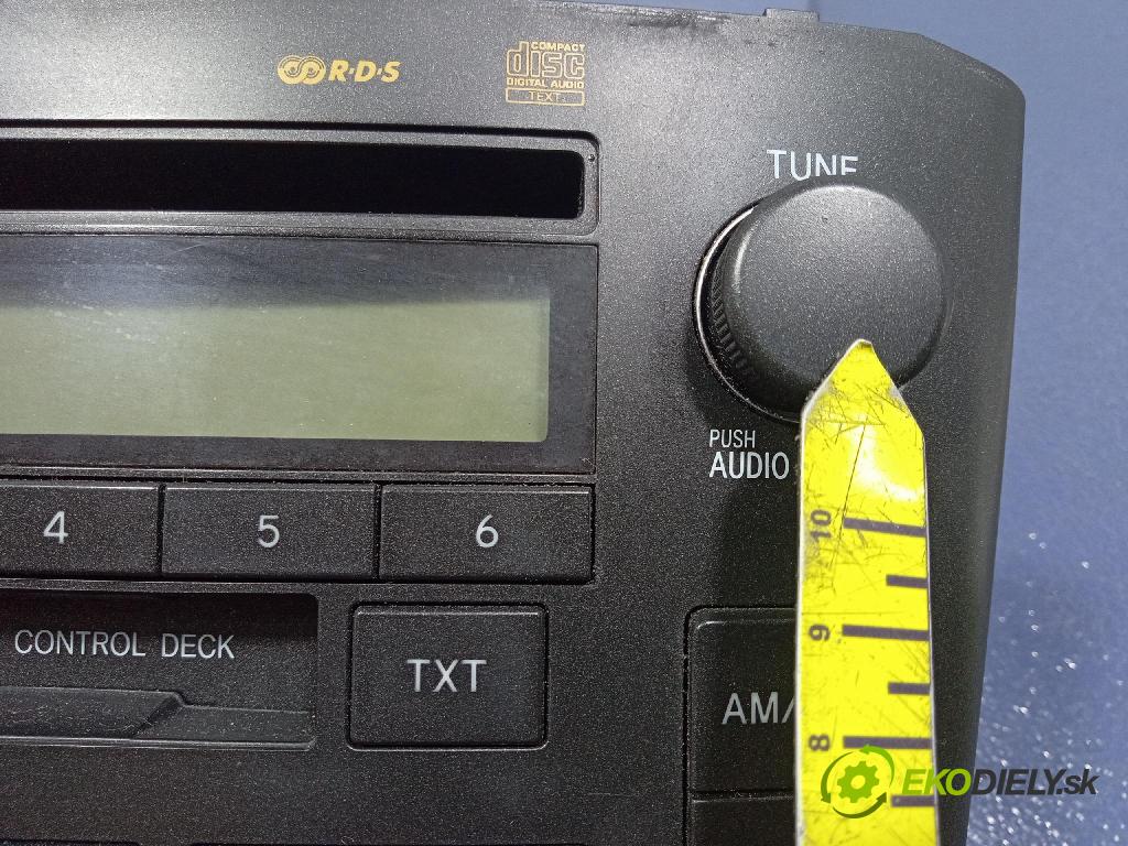 Toyota Avensis 2005 Radio I Navigácia: 86120-05071