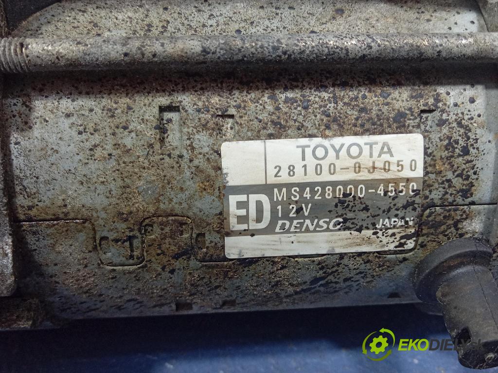 Toyota Yaris 2007 štartér 28100-0J050