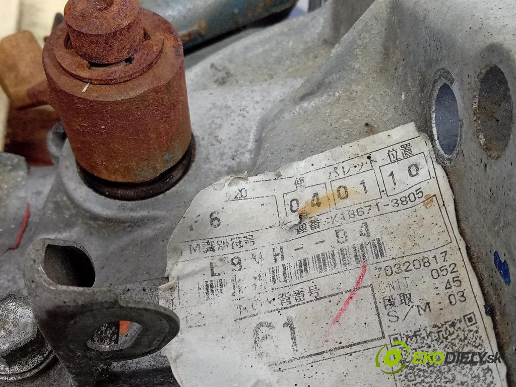 Toyota Yaris 2007 prevodovka Manualna L9MH-D4