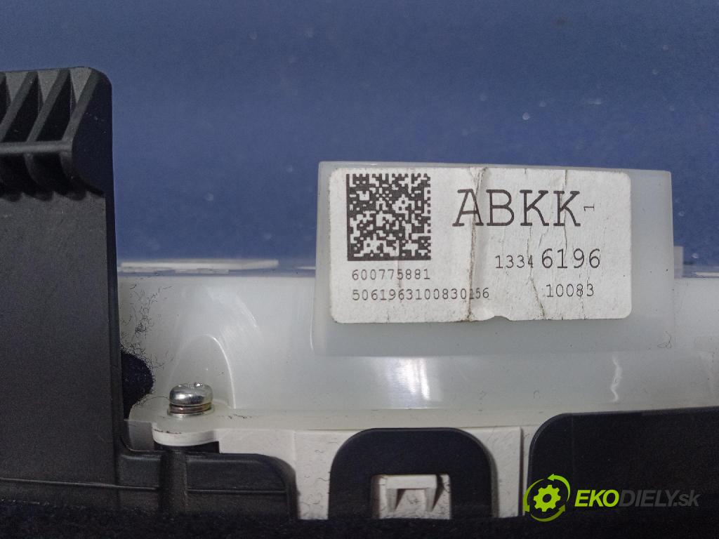 Opel Meriva 2010 Přístrojová deska 13346196