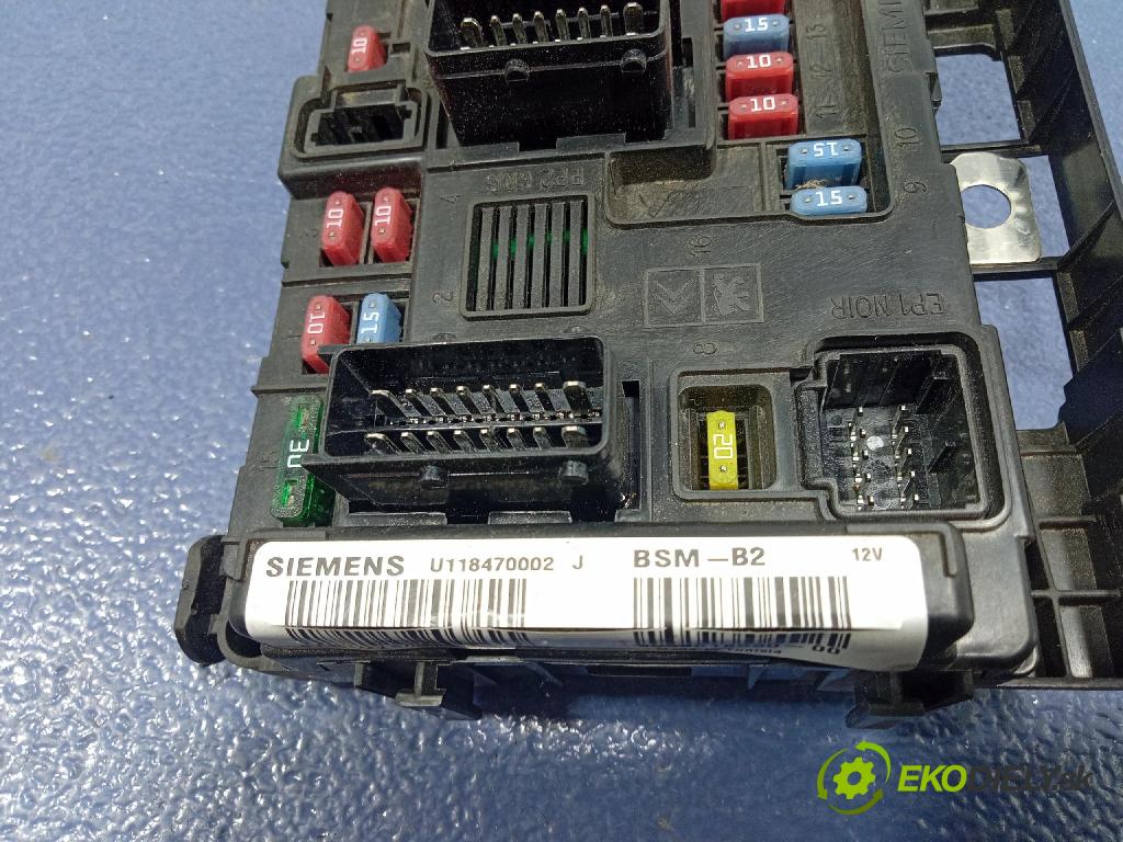 Citroen Berlingo 0 skříňka Pojistky 9650618580