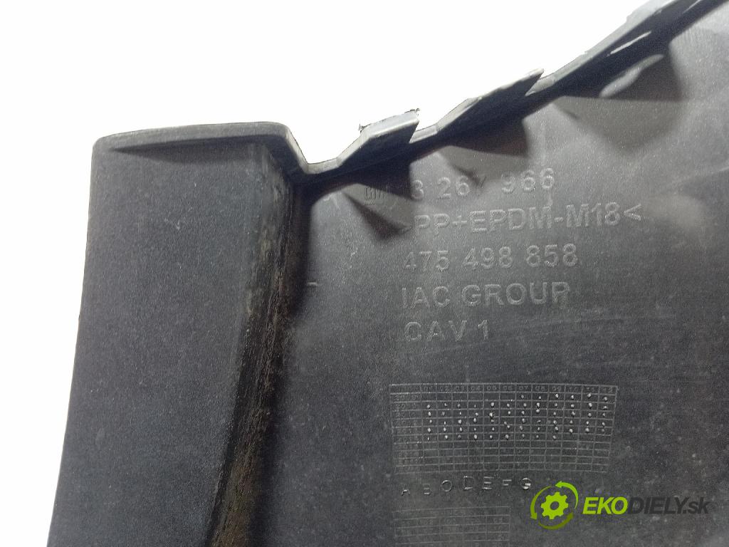 Opel Meriva 2010 nárazník Zad: