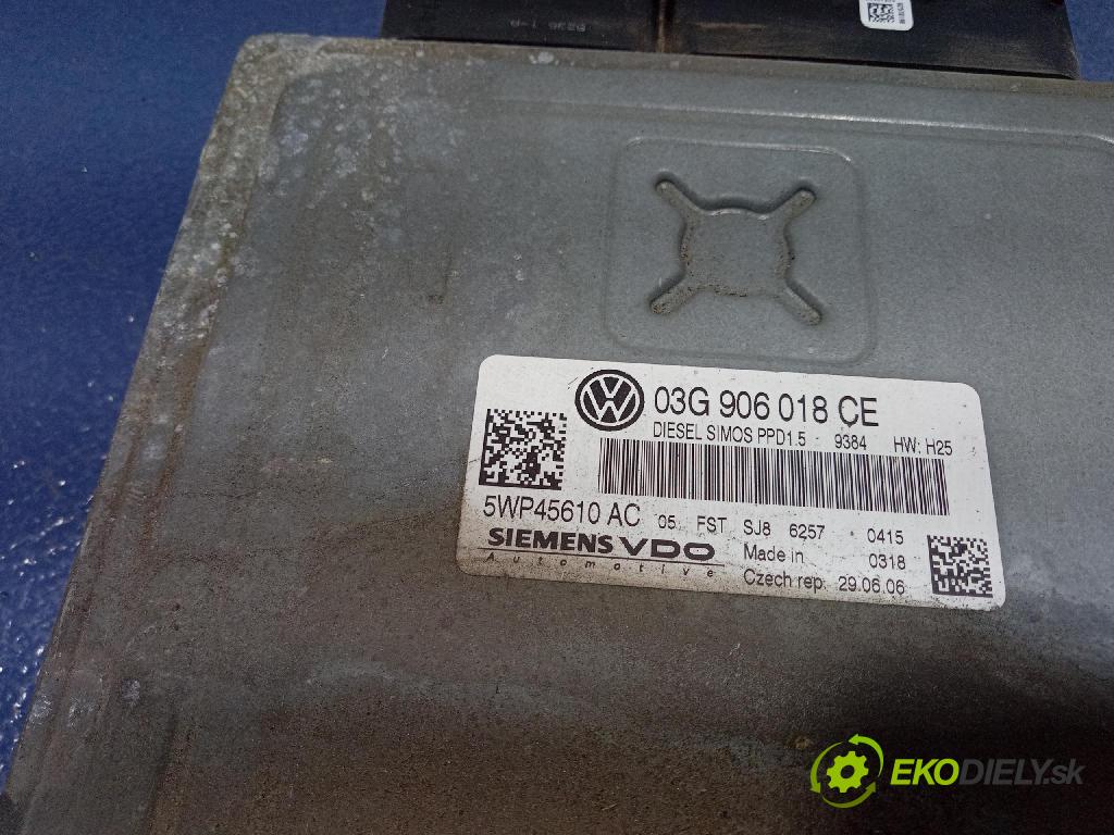 Volkswagen Passat 2006 riadiaca jednotka Motor: 1K0035186T
