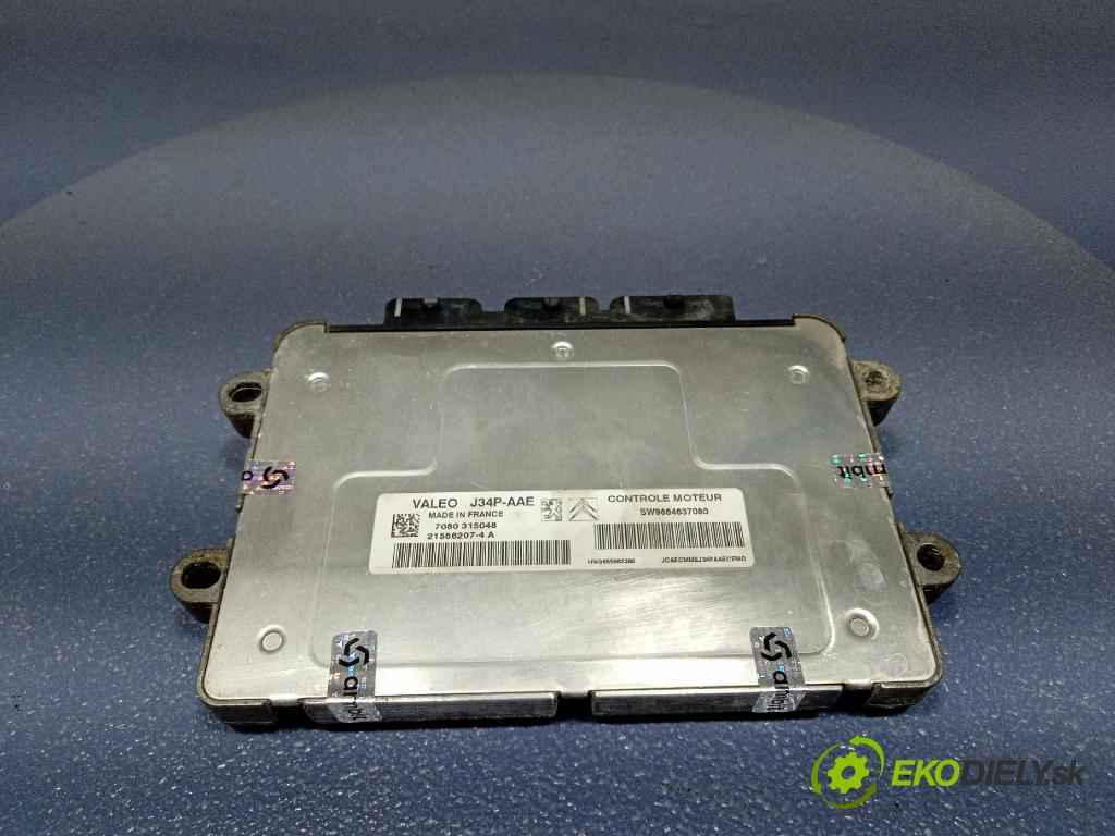 Peugeot 206 2007 riadiaca jednotka Motor: 9664637080
