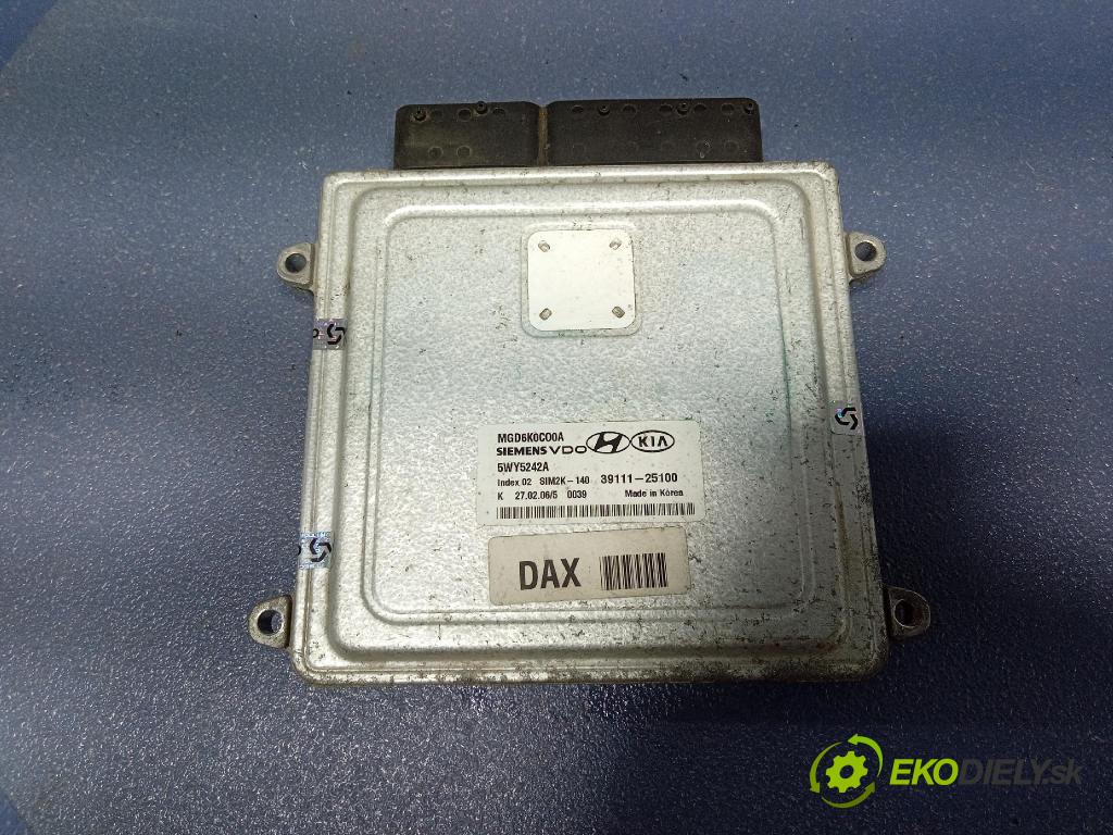 Kia Magentis 2006 riadiaca jednotka Motor: 39111-25100