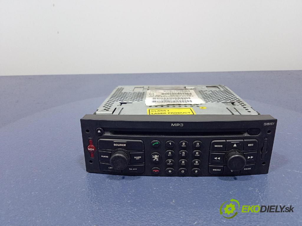 Peugeot 807 2007 Radio I Navigácia: 14009787XT