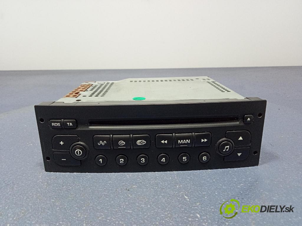 Peugeot 307 2004 Radio I Navigácia: 96545978XT