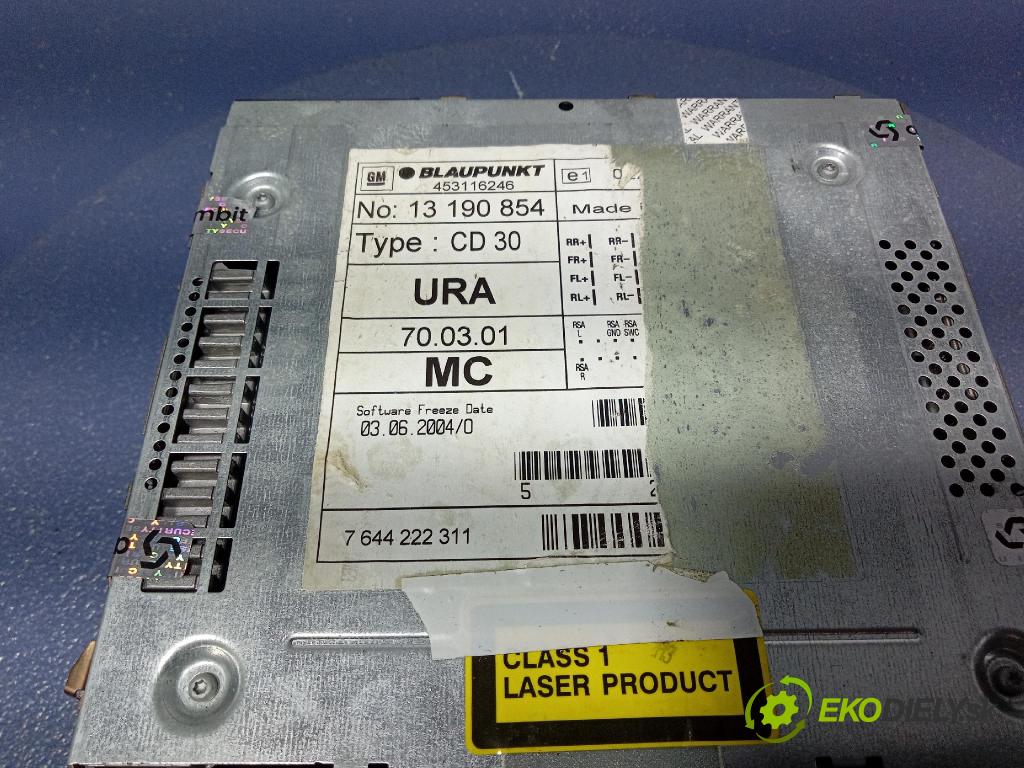 Opel Meriva-a 2005 Radio I Navigácia: 13190854