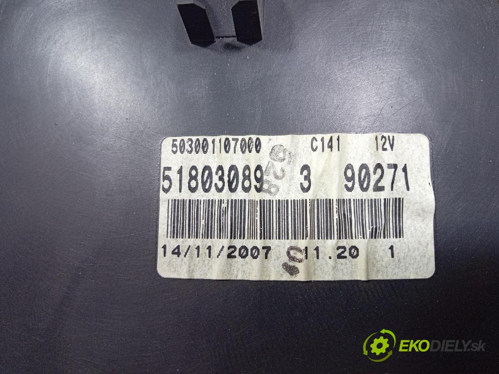 Fiat Grande punto 2008 prístrojovka/ budíky 51803089