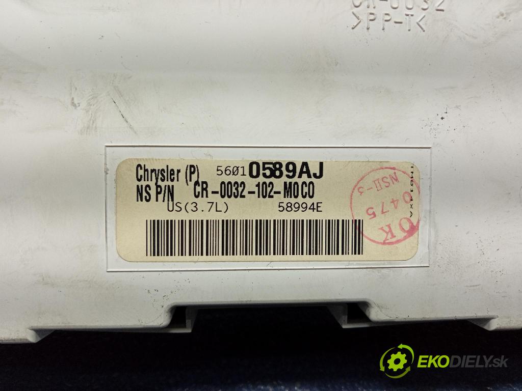 Jeep Grand cherokee 2005 prístrojovka/ budíky 56010589AJ