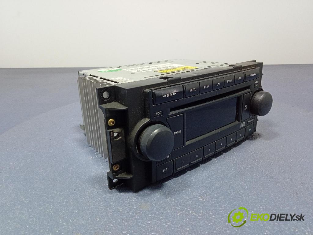 Jeep Grand cherokee 2005 Radio I Navigácia: P05091710AF