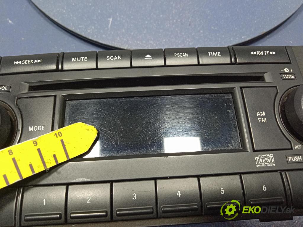 Jeep Grand cherokee 2005 Radio I Navigácia: P05091710AF