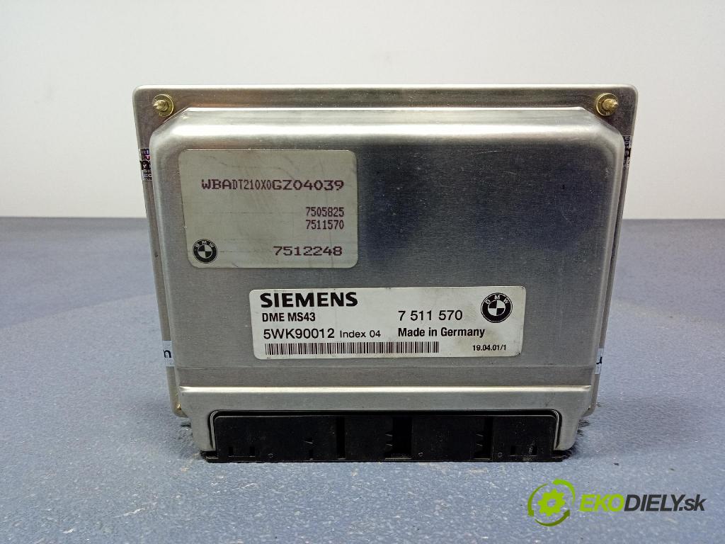 Bmw Seria 5 2001 riadiaca jednotka Motor: 7511570