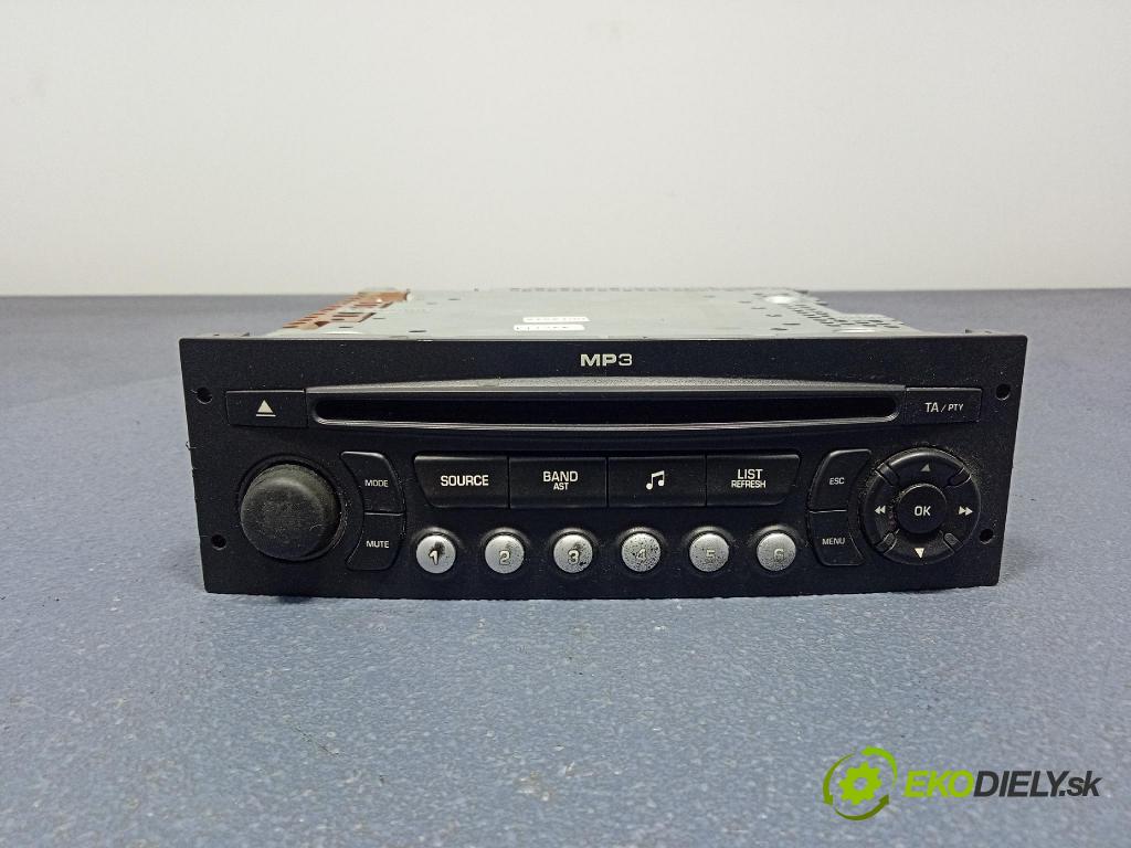 Citroen C4 picasso 2007 Radio I Navigácia: 96591777XT