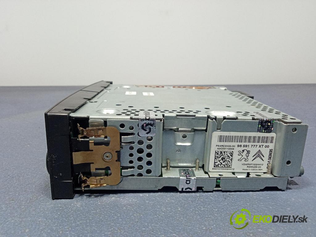 Citroen C4 picasso 2007 Radio I Navigácia: 96591777XT