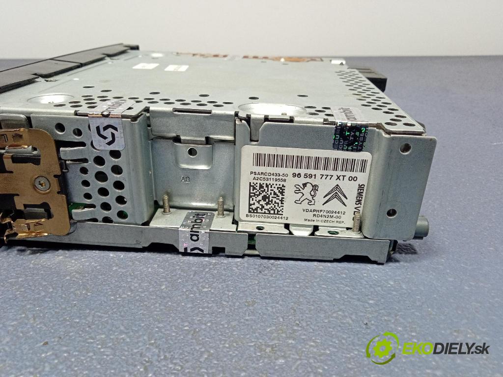 Citroen C4 picasso 2007 Radio I Navigácia: 96591777XT