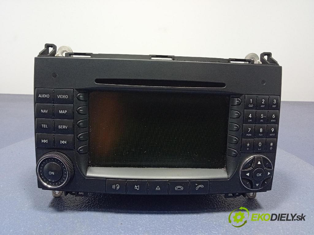 Mercedes-benz 200 2007 Radio I Navigácia: A1698209989