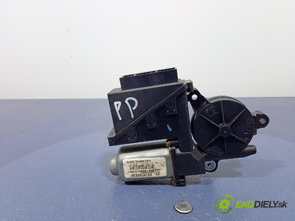 Volkswagen Polo 2002 mechanismus stahování Sklenka: před v pravo: 602959801A