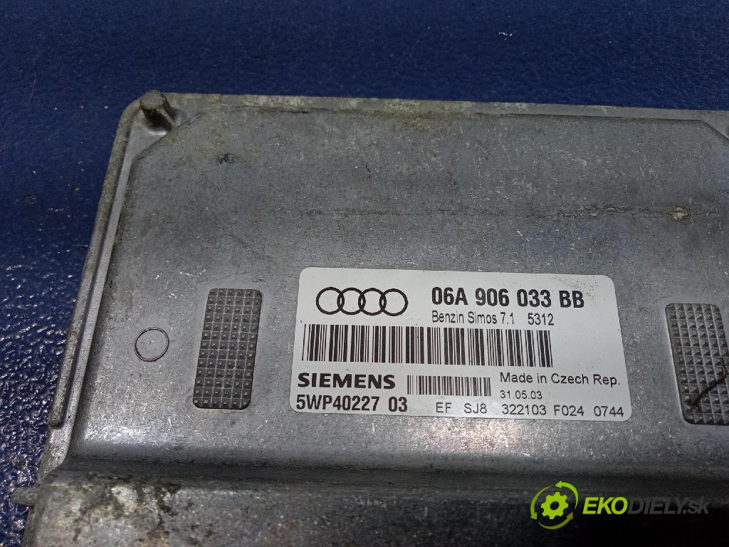 Audi A3 2003 riadiaca jednotka Motor: 06A906033BB