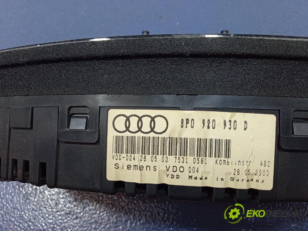 Audi A3 2003 Přístrojová deska 8P0920930D