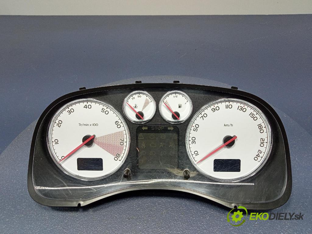 Peugeot 307 2006 Přístrojová deska 9655925780