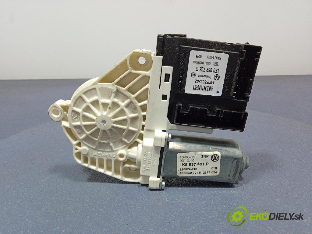 Vw Jetta 2006 mechanismus stahování Sklenka: před Levý: 1K0959793G