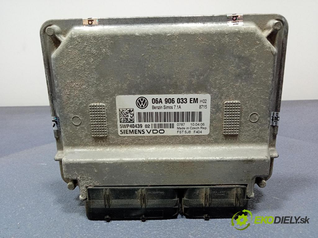 Vw Jetta 2006 riadiaca jednotka Motor: 06A906033EM