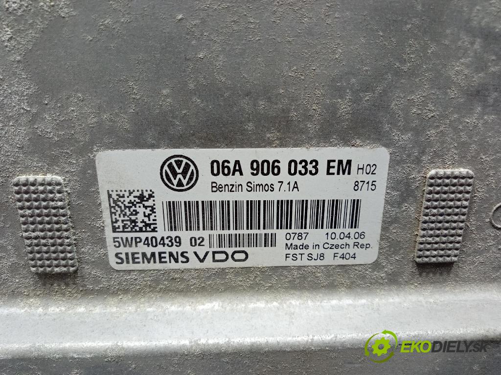 Vw Jetta 2006 riadiaca jednotka Motor: 06A906033EM