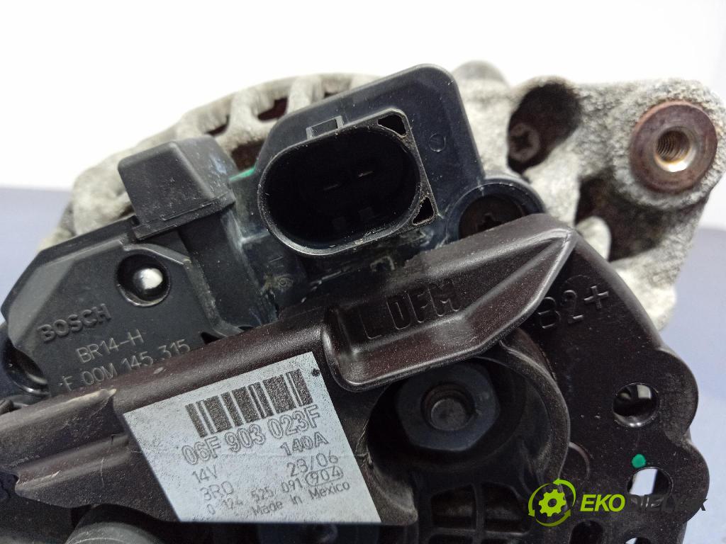 Vw Jetta 2006 Alternator 06F903023F