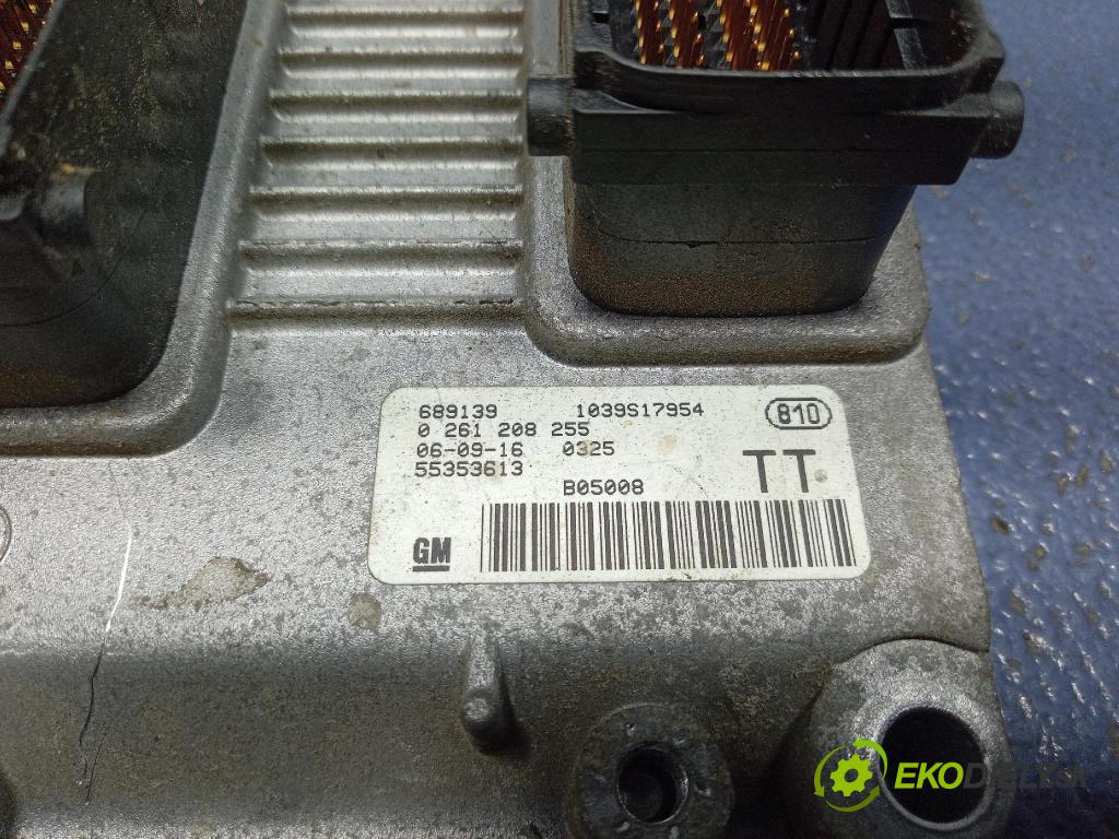 Opel Meriva-a 2006 riadiaca jednotka Motor: 55353613