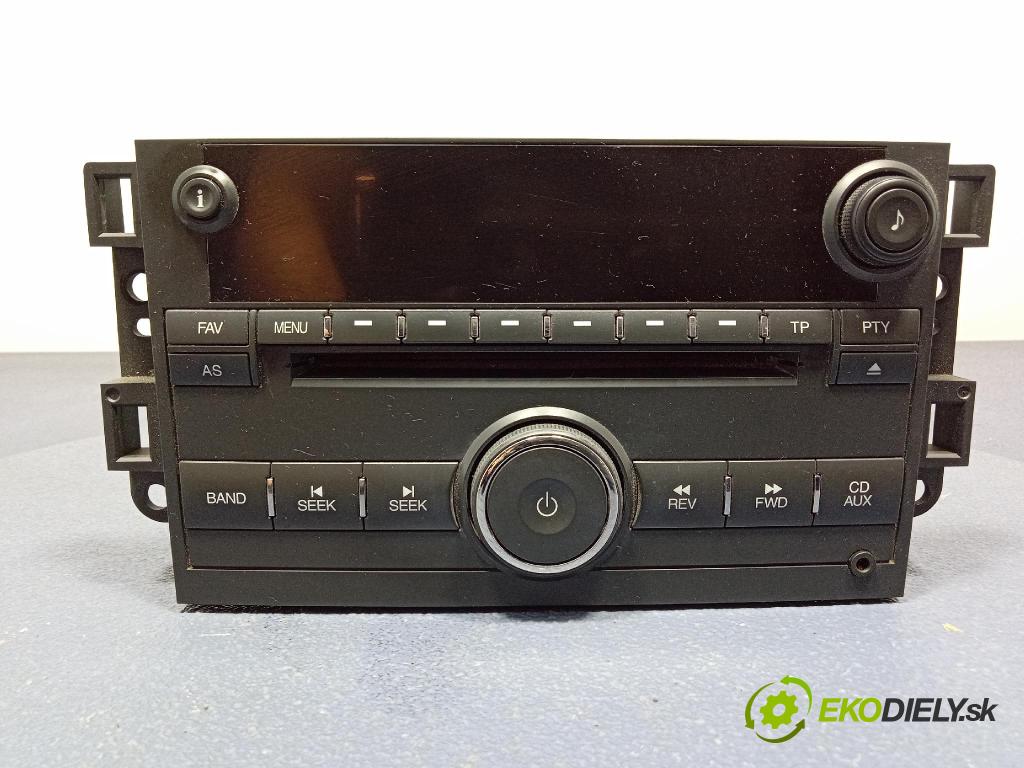Chevrolet Aveo 2006 Radio I Navigácia: 96628256