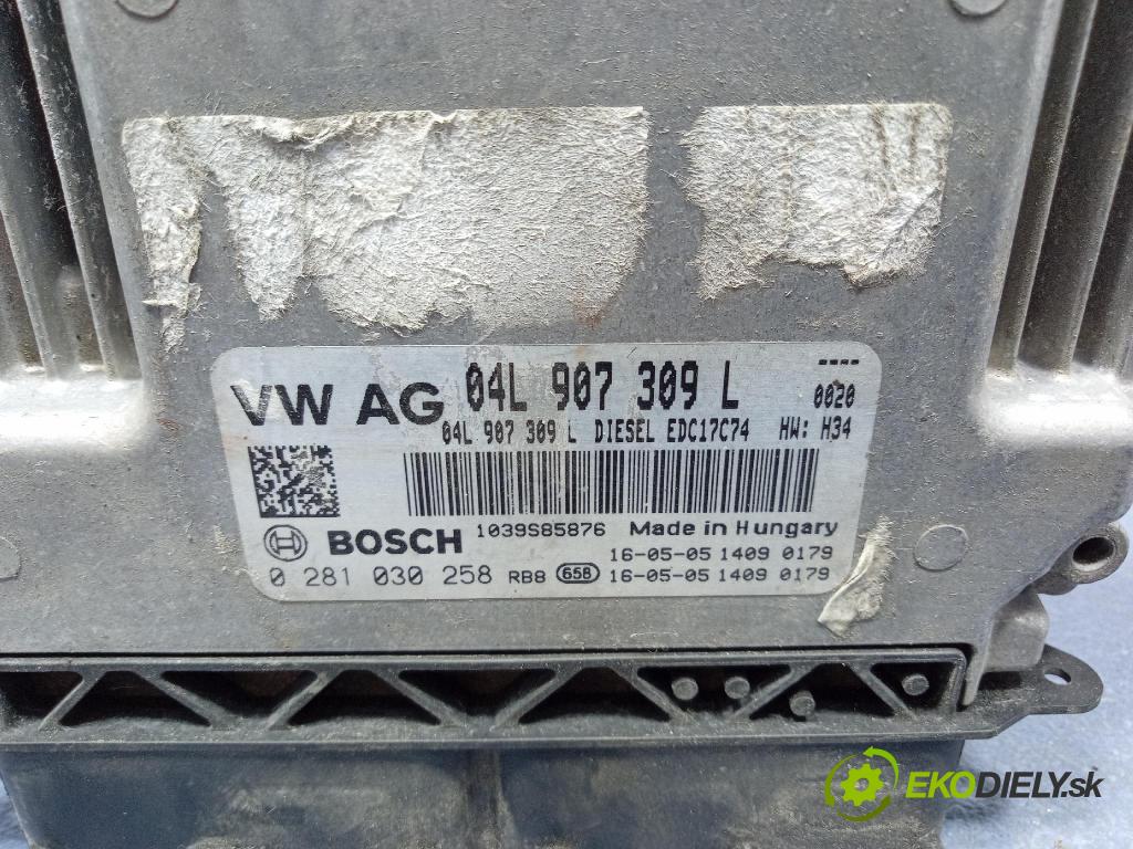 Audi A4 2016 riadiaca jednotka Motor: 04L907309L