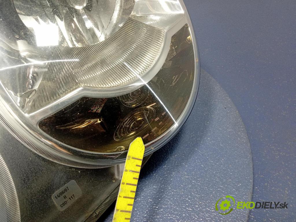 Vw Polo 2003 Reflektor: Vľavo: 6Q1941007AF