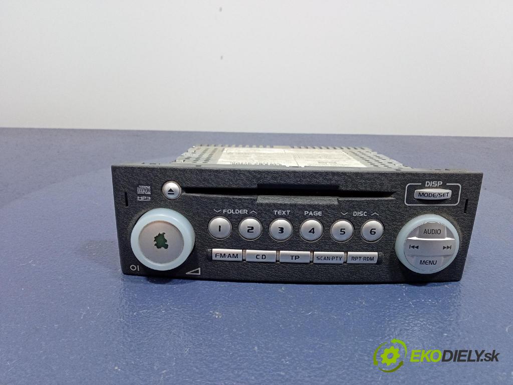 Mitsubishi Colt 2006 Radio I Navigácia: MZ313550