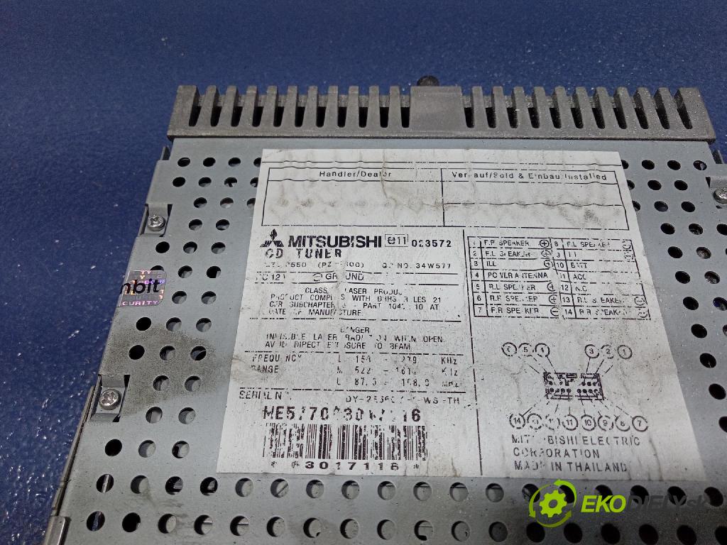 Mitsubishi Colt 2006 Radio I Navigácia: MZ313550
