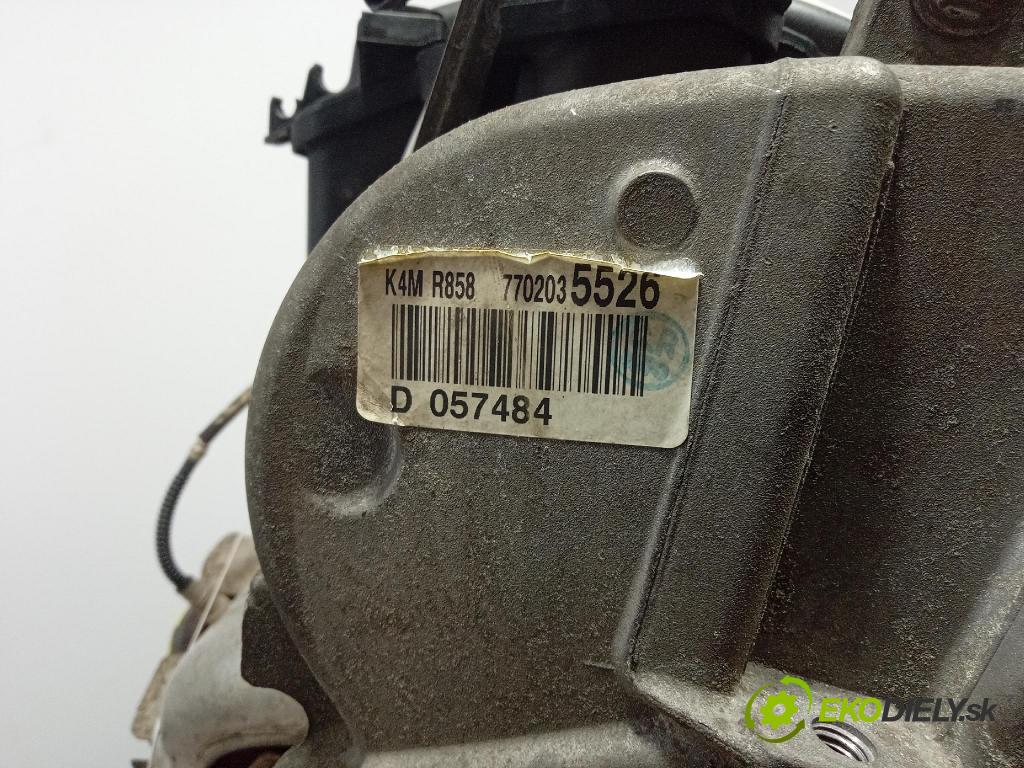 Renault Megane 2010 motor Benzín: K4M 858