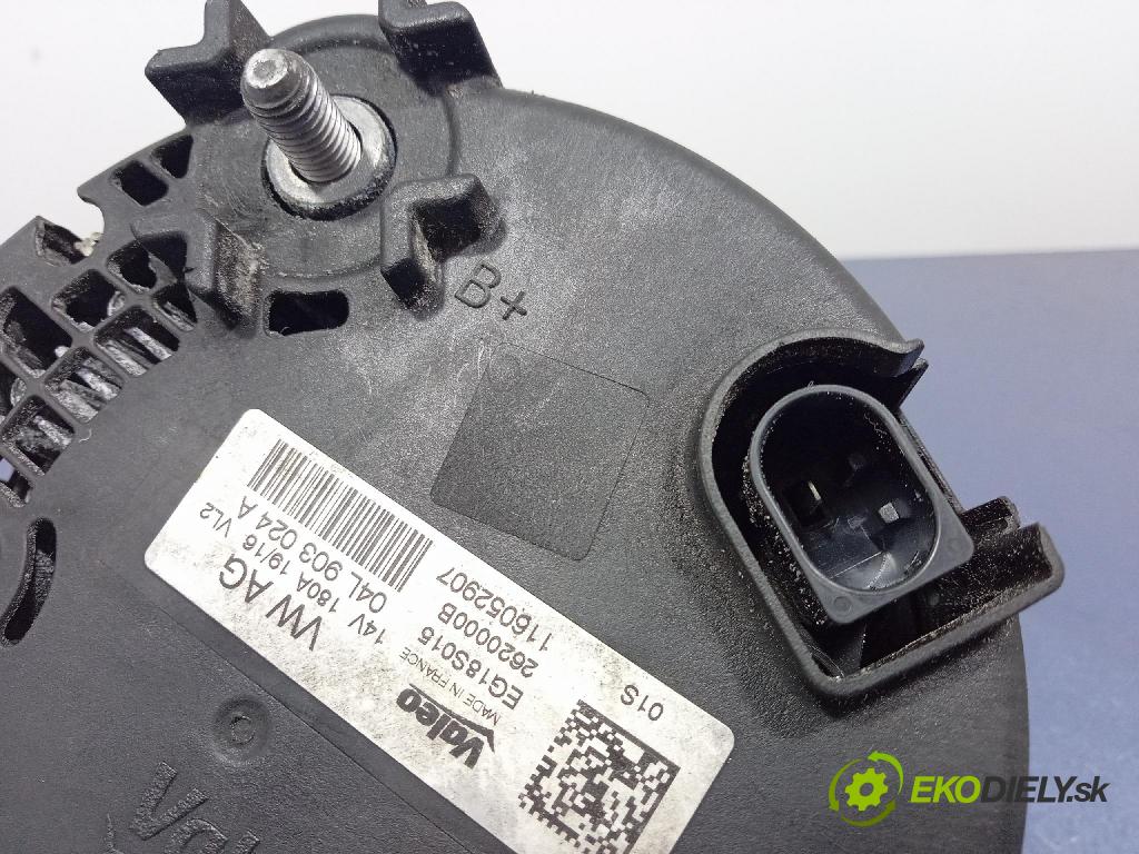 Audi A4 2016 Alternator 04L903024A