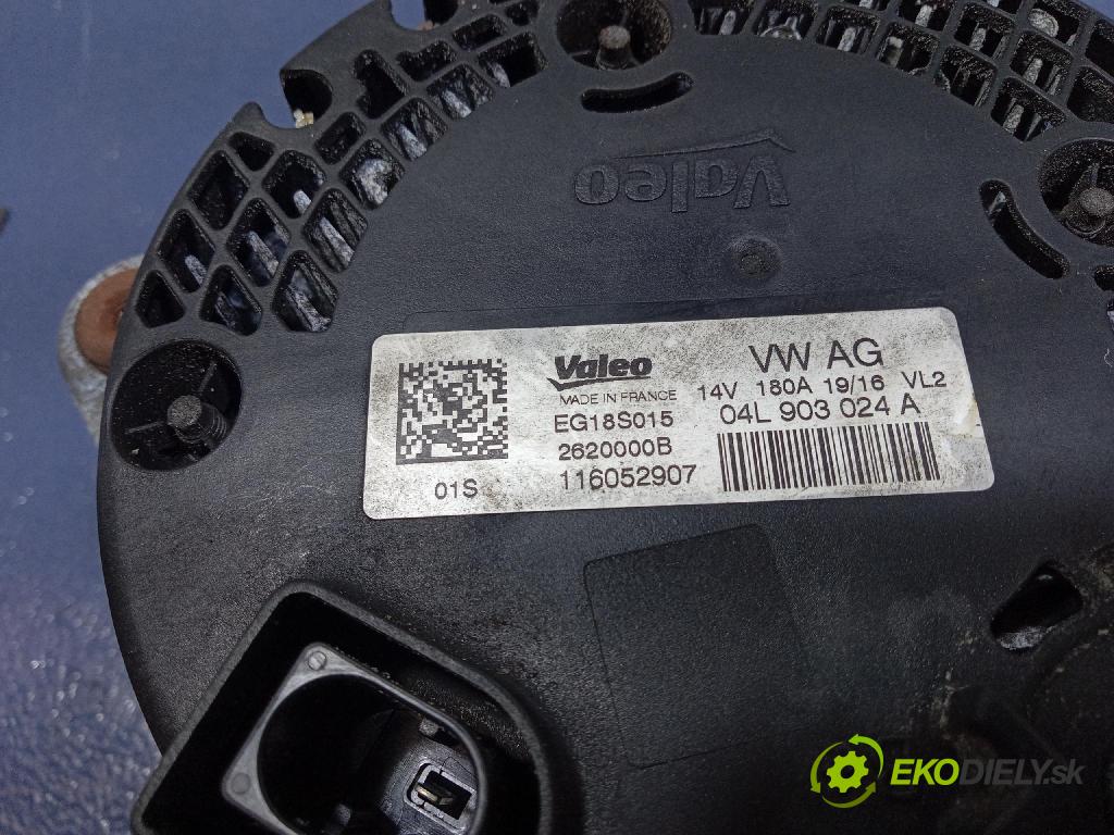 Audi A4 2016 Alternator 04L903024A