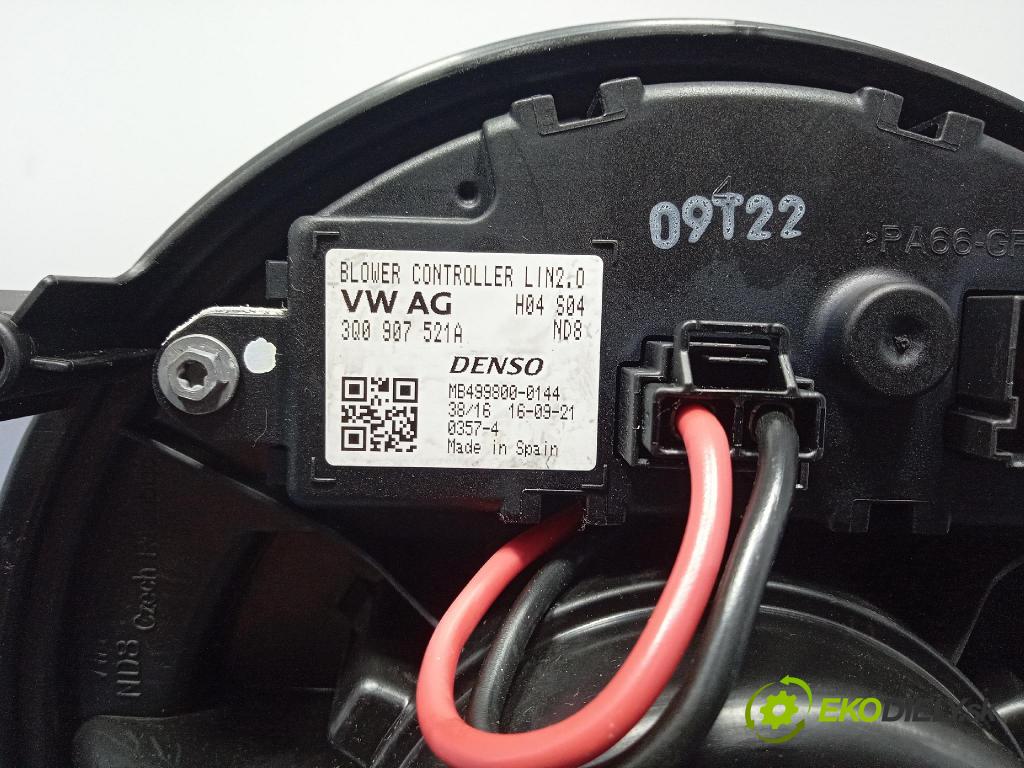 Skoda Superb 2016 ventilátor Vzduch: 3Q1819021A
