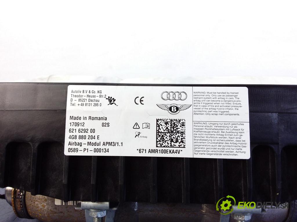 Audi A6 2013 Airbag: Cestující: x 4G8880204E