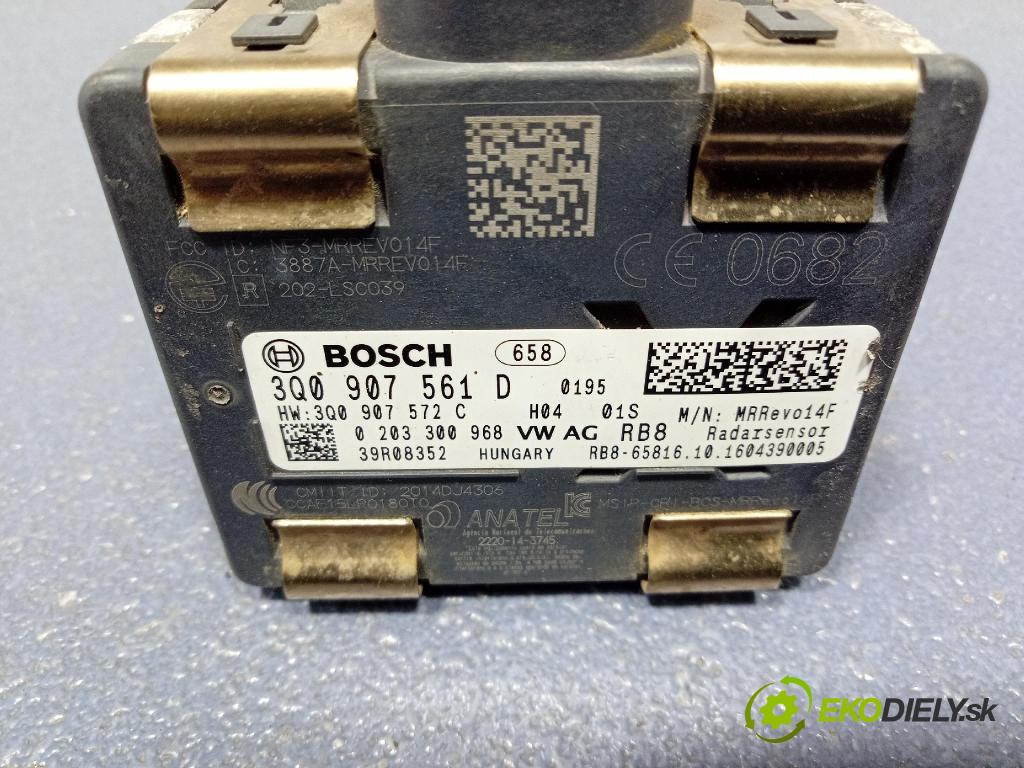 Skoda Superb 2016 Radar: 3Q0907561D