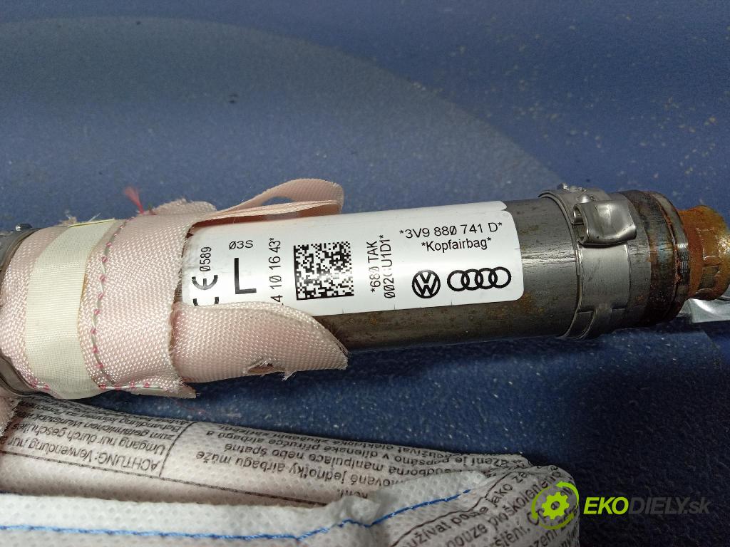 Skoda Superb 2016 Airbag: clona x 3V9880741D