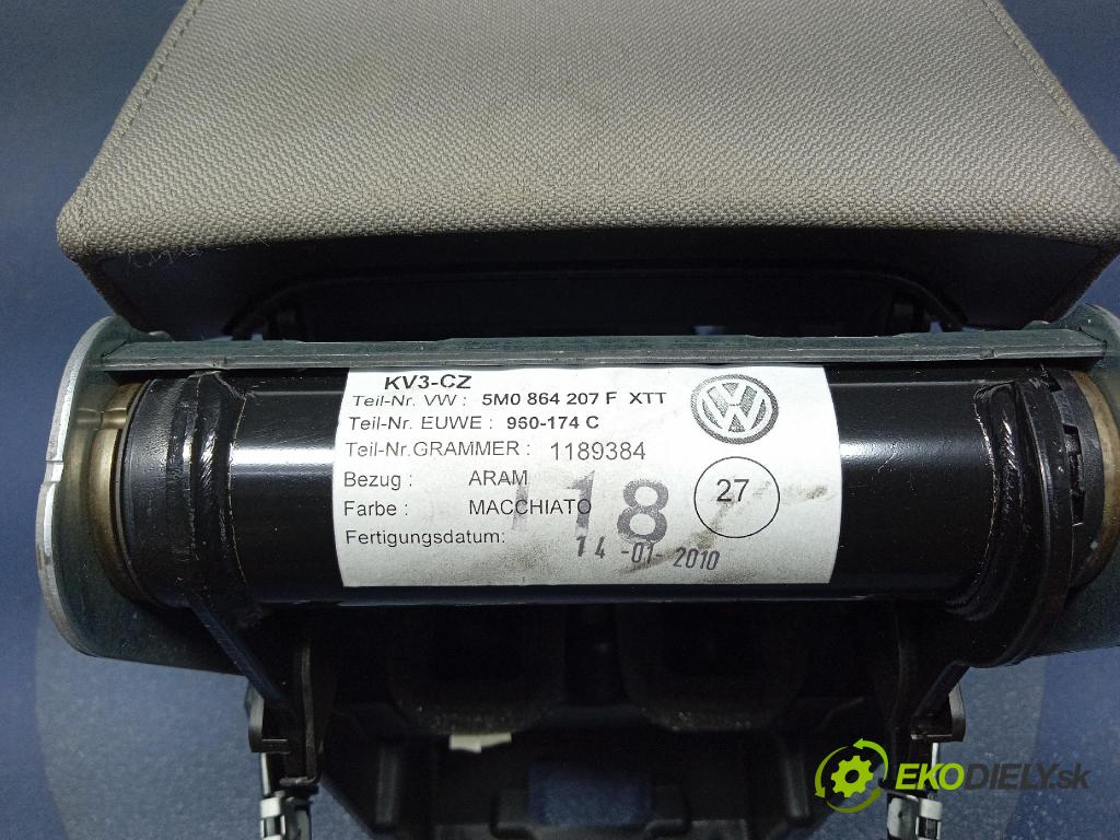 Vw Golf 2010 loketní opěrka 5M0864207F
