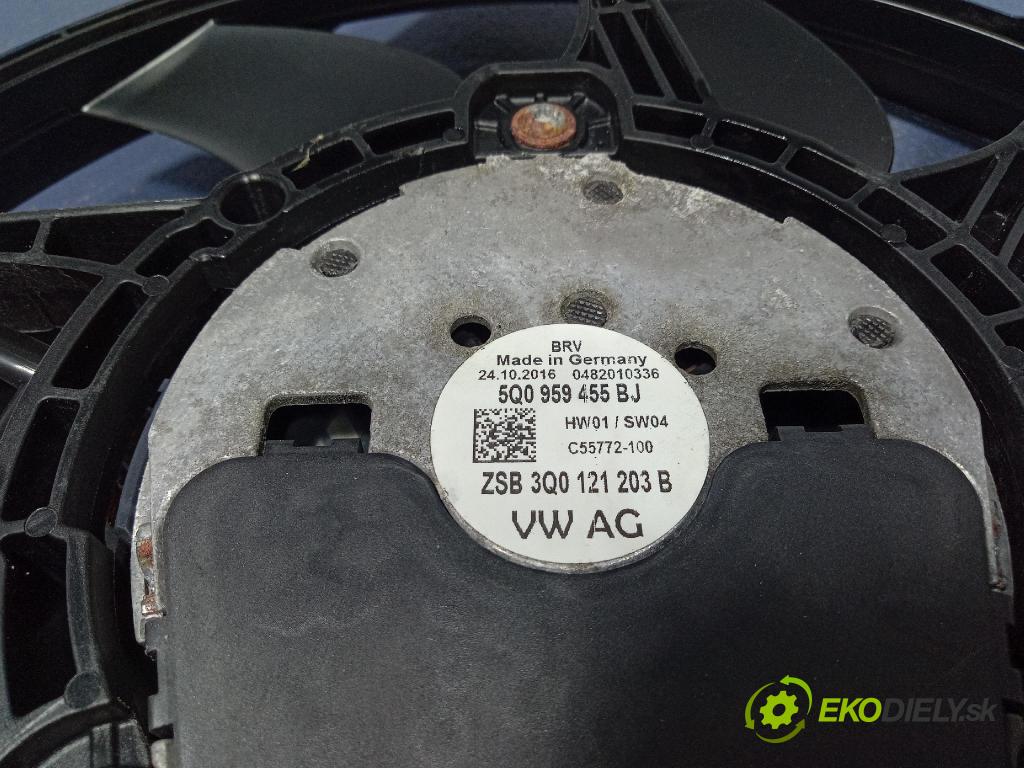 Skoda Superb 2016 ventilátor Chladič: 5Q0959455AH