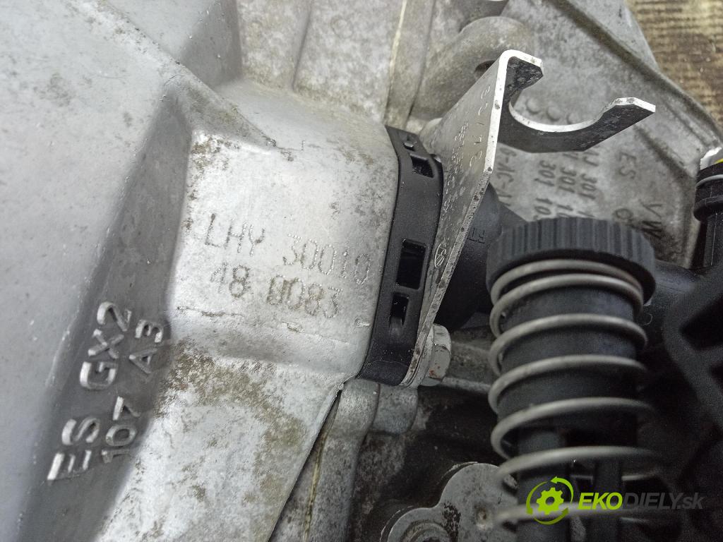 Vw Golf 2010 převodovka Ozubené kola: Manualna LHY