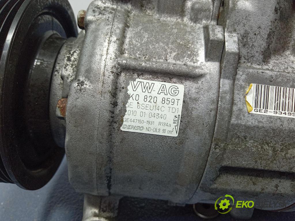 Vw Golf 2010 Kompresor: Klimatizace: 1K0820859T