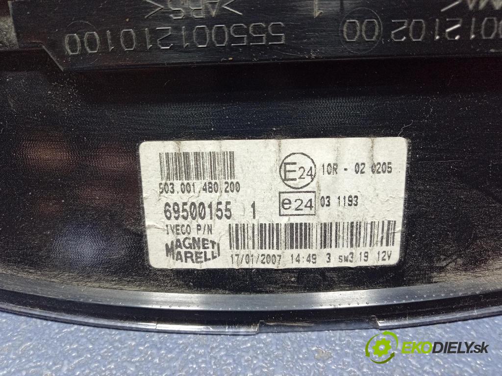 Iveco 35c12 2007 prístrojovka/ budíky 69500155